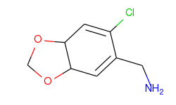 (6-chlorobenzo[d][1,3]dioxol-5-yl)methanamine