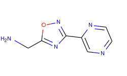 (3-(pyrazin-2-yl)-1,2,4-oxadiazol-5-yl)methanamine