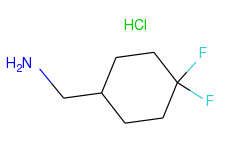 Cyclohexanemethanamine, 4,4-difluoro-, hydrochloride