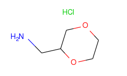 1,4-Dioxane-2-methanamine, hydrochloride (1:1)