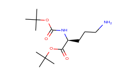 L-Ornithine, N2-[(1,1-dimethylethoxy)carbonyl]-, 1,1-dimethylethyl ester