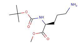 L-Ornithine, N2-[(1,1-dimethylethoxy)carbonyl]-, methyl ester