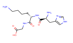 Glycine, N-(N2-L-histidyl-L-lysyl)-