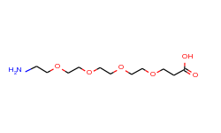 3,6,9,12-Tetraoxapentadecan-15-oic acid, 1-amino-