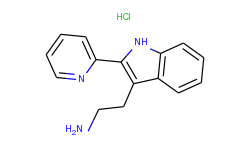 2-(2-Pyridin-2-yl-1H-indol-3-yl)ethanamine monohydrochloride