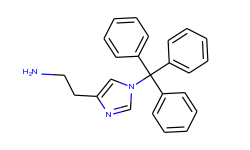 1H-Imidazole-4-ethanamine, 1-(triphenylmethyl)-