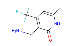 3-(aminomethyl)-6-methyl-4-(trifluoromethyl)-2(1h)-pyridinone