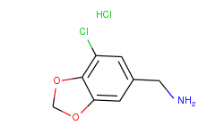 5-Aminomethyl-7-chloro-1,3-benzodioxole hydrochloride