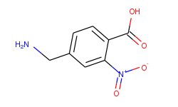 Benzoic acid, 4-(aminomethyl)-2-nitro-