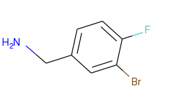 Benzenemethanamine, 3-bromo-4-fluoro-