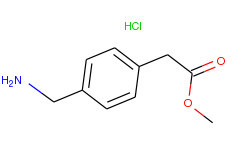 Benzeneacetic acid, 4-(aminomethyl)-, methyl ester, hydrochloride