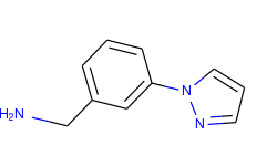 Benzenemethanamine, 3-(1H-pyrazol-1-yl)-