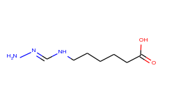Hexanoic acid, 6-[(aminoiminomethyl)amino]-