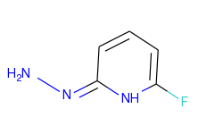 2(1H)-Pyridinone, 6-fluoro-, hydrazone