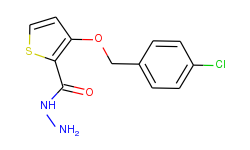 3-[(4-chlorobenzyl)oxy]-2-thiophenecarbohydrazide