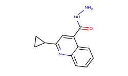 2-cyclopropylquinoline-4-carbohydrazide