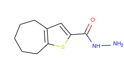 5,6,7,8-tetrahydro-4h-cyclohepta[b]thiophene-2-carbohydrazide