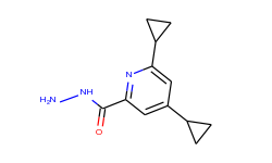 4,6-dicyclopropyl-2-pyridinecarbohydrazide