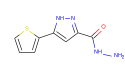 5-(2-thienyl)-1h-pyrazole-3-carbohydrazide