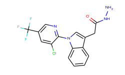2-{1-[3-chloro-5-(trifluoromethyl)-2-pyridinyl]-1h-indol-3-yl}acetohydrazide