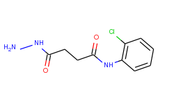 n-(2-chlorophenyl)-4-hydrazino-4-oxobutanamide