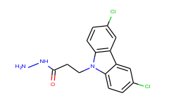 3-(3,6-dichloro-9h-carbazol-9-yl)propanohydrazide