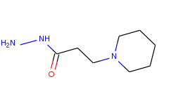 3-(1-piperidinyl)propanohydrazide