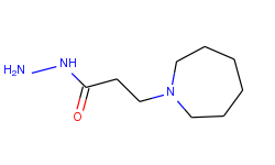 3-(1-azepanyl)propanohydrazide