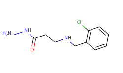 3-[(2-chlorobenzyl)amino]propanohydrazide