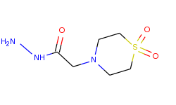 2-(1,1-dioxo-1lambda~6~,4-thiazinan-4-yl)-acetohydrazide