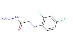 2-(2,4-difluoroanilino)acetohydrazide