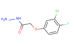 2-(3-chloro-4-fluorophenoxy)acetohydrazide