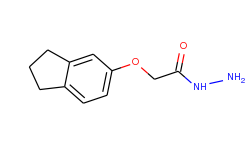 2-(2,3-dihydro-1h-inden-5-yloxy)acetohydrazide