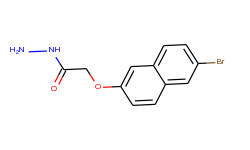 2-[(6-bromo-2-naphthyl)oxy]acetohydrazide