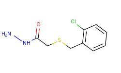 2-[(2-chlorobenzyl)thio]acetohydrazide