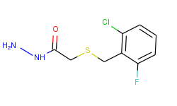 2-[(2-chloro-6-fluorobenzyl)thio]acetohydrazide