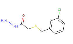 2-[(3-chlorobenzyl)thio]acetohydrazide