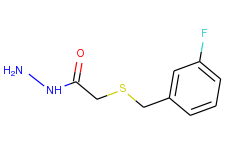 2-[(3-fluorobenzyl)thio]acetohydrazide