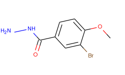 Benzoic acid, 3-bromo-4-methoxy-, hydrazide
