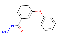 Benzoic acid, 3-phenoxy-, hydrazide