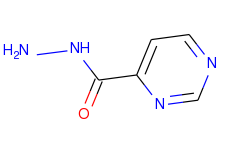 4-Pyrimidinecarboxylic acid, hydrazide