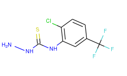 4-[2-chloro-5-(trifluoromethyl)phenyl]-3-thiosemicarbazide