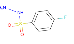 Benzenesulfonic acid, 4-fluoro-, hydrazide