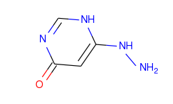 4(1H)-Pyrimidinone, 6-hydrazino-
