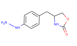 4-(4-hydrazino-benzyl)-oxazolidin-2-one