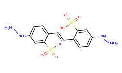 Benzenesulfonic acid, 2,2'-(1,2-ethenediyl)bis[5-hydrazino-