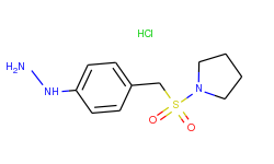 1-((4-Hydrazinylbenzyl)sulfonyl)pyrrolidine hydrochloride