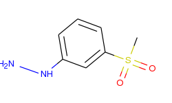 Hydrazine, [3-(methylsulfonyl)phenyl]-