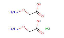 Acetic acid, (aminooxy)-, hydrochloride (2:1)