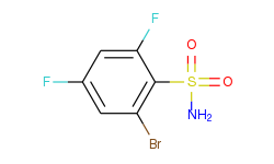 2-bromo-4,6-difluorobenzenesulfonamide